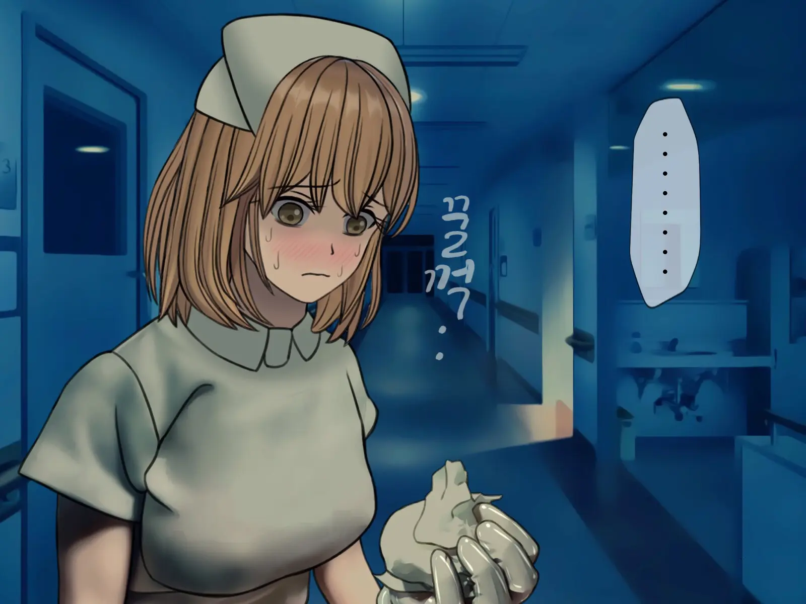 Sakusei Byoutou (4) ~Seikaku Saiaku No Nurse Shika Inai Byouin De Shasei Kanri Seikatsu~ | 착정병원4~ 성격 나쁜 간호사들밖에 없는 병원에서 사정관리생활~